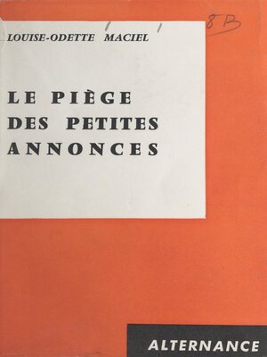 cover image of Le piège des petites annonces